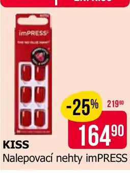 Teta Kiss nalepovací nehty impRESS nabídka