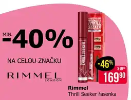 Teta Rimmel thrill seeker řasenka nabídka