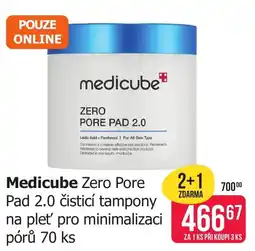 Teta Medicube Zero Pore Pad 2.0 nabídka
