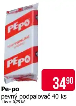 Teta Pe-po pevný podpalovač nabídka
