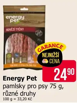 Teta Energy Pet pamlsky pro psy nabídka