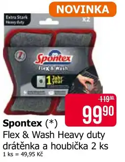 Teta Spontex flex & wash heavy duty nabídka