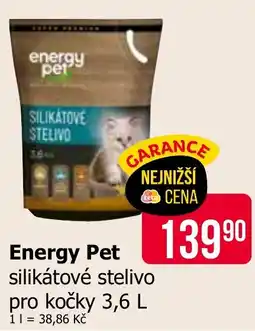 Teta Energy Pet silikátové stelivo pro kočky nabídka