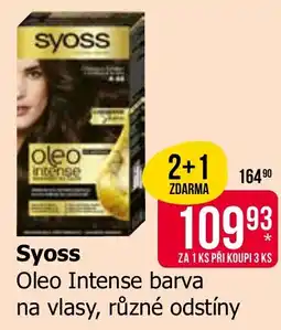 Teta Syoss Oleo Intense barva na vlasy, různé odstíny nabídka