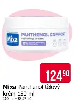 Teta Mixa Panthenol tělový krém nabídka