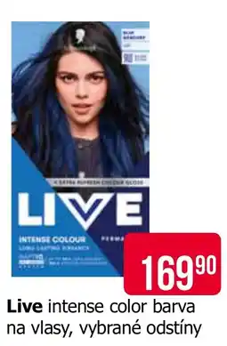 Teta Live intense color barva nabídka