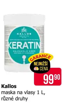 Teta Kallos maska na vlasy nabídka