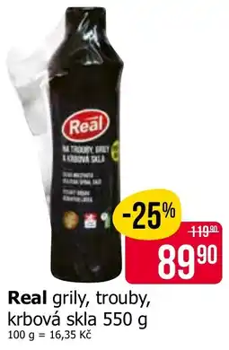 Teta Real grily, trouby, krbová skla nabídka