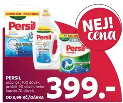 Rossmann Persil prací gel 100 dávek, prášek 90 dávek nebo kapsle 70 dávek nabídka