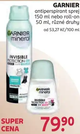 Rossmann Garnier mineral antiperspirant nabídka