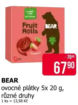 Teta Bear ovocné plátky nabídka