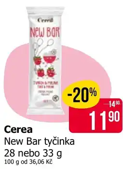 Teta Cerea New Bar tyčinka nabídka