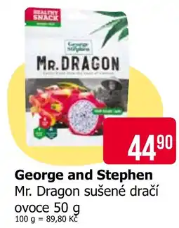 Teta George and Stephen Mr. Dragon sušené dračí ovoce nabídka