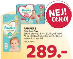 Rossmann Pampers premium care nabídka