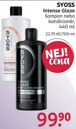Rossmann Syoss intense glaze nabídka