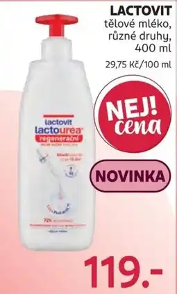 Rossmann Lactovit tělové mléko nabídka