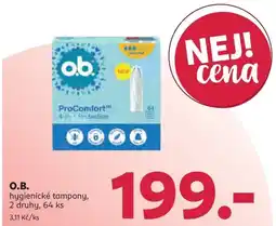 Rossmann O.B. hygienické tampony nabídka