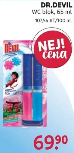 Rossmann Dr.devil wc blok nabídka