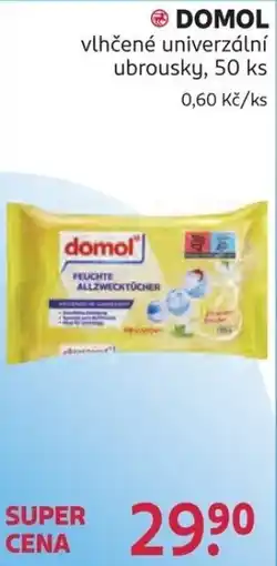 Rossmann Domol vlhčené univerzální ubrousky nabídka