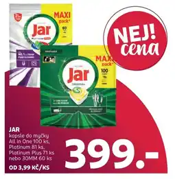 Rossmann Jar kapsle do myčky nabídka