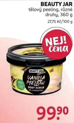 Rossmann Beauty Jar tělový peeling nabídka
