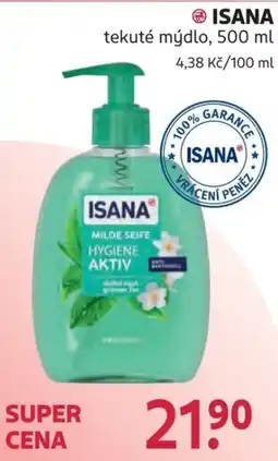 Rossmann Isana tekuté mýdlo nabídka