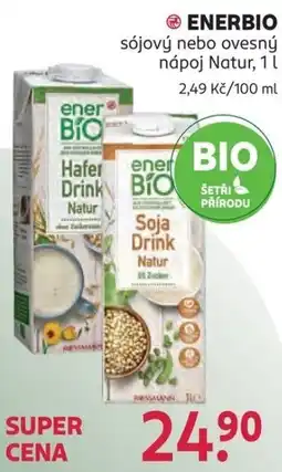 Rossmann Enerbio sójový nebo ovesný nápoj Natur nabídka