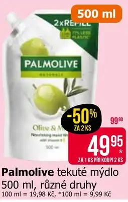 Teta Palmolive tekuté mýdlo nabídka