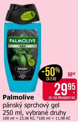 Teta Palmolive pánský sprchový gel nabídka