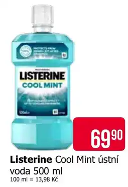 Teta Listerine cool mint ústní voda nabídka