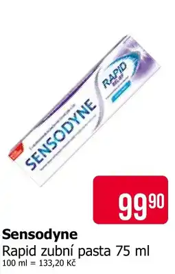 Teta Sensodyne Rapid zubní pasta nabídka