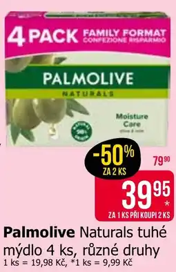 Teta Palmolive Naturals tuhé mýdlo nabídka