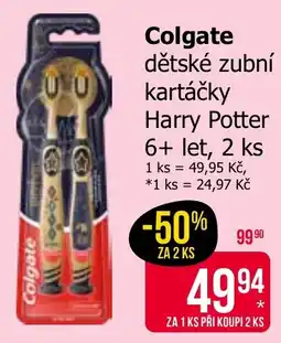 Teta Colgate dětské zubní kartáčky Harry Potter nabídka