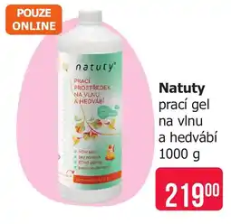 Teta Natuty prací gel na vlnu a hedvábí nabídka