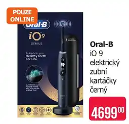 Teta Oral-B iO 9 elektrický zubní kartáčky černý nabídka