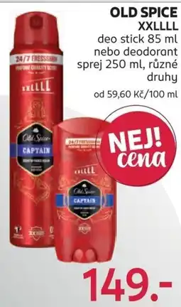Rossmann Old Spice deo stick nabídka