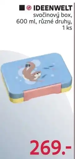 Rossmann Ideenwelt svačinový box nabídka