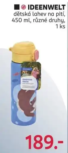 Rossmann Ideenwelt dětská lahev na pití nabídka