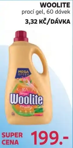 Rossmann Woolite prací gel nabídka