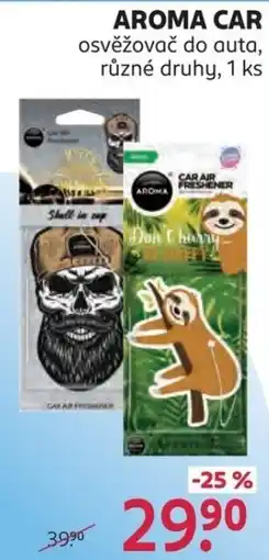Rossmann Aroma car osvěžovač do auta nabídka