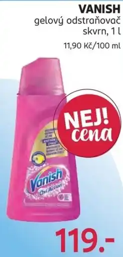 Rossmann Vanish gelový odstraňovač skvrn nabídka