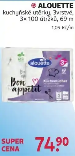 Rossmann Alouette kuchyňské utěrky nabídka