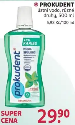 Rossmann Prokudent ústní voda nabídka