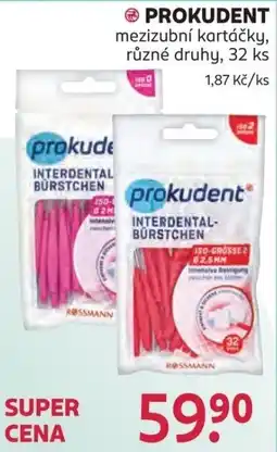 Rossmann Prokudent mezizubní kartáčky nabídka