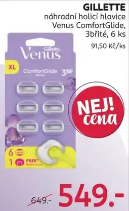 Rossmann GILLETTE Venus ComfortGlide nabídka