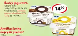 CBA Řecký jogurt 0% nabídka