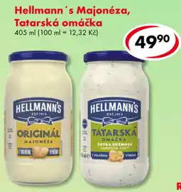 CBA Hellmann's majonéza, tatarská omáčka nabídka