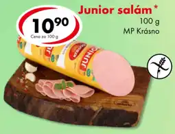 CBA Junior salám nabídka