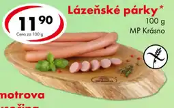 CBA MP Krásno lázeňské párky nabídka