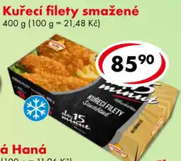 CBA 5 minut kuřecí filety smažené nabídka